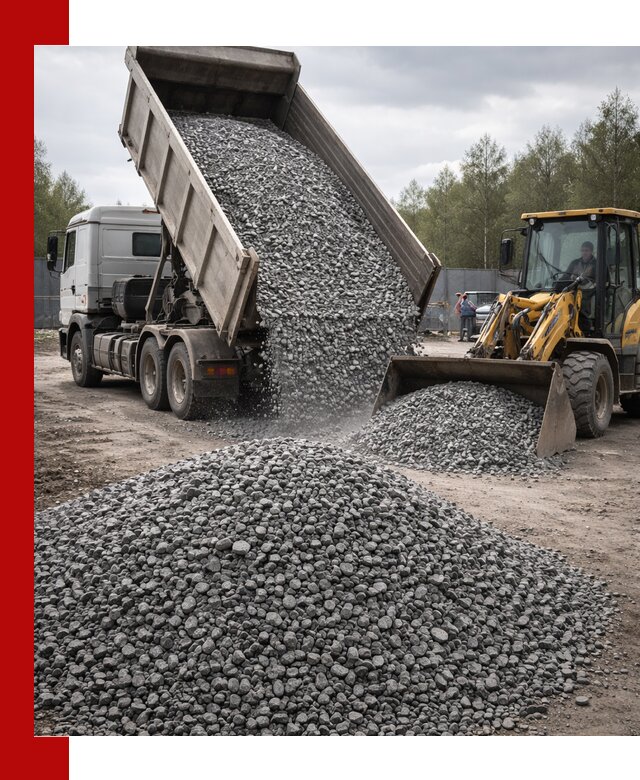 Доставка и продажа щебня гранитного в Камне-на-Оби
