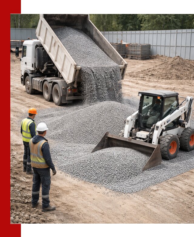 Доставка и продажа гранитного щебня фракции 0-5 в Камне-на-Оби