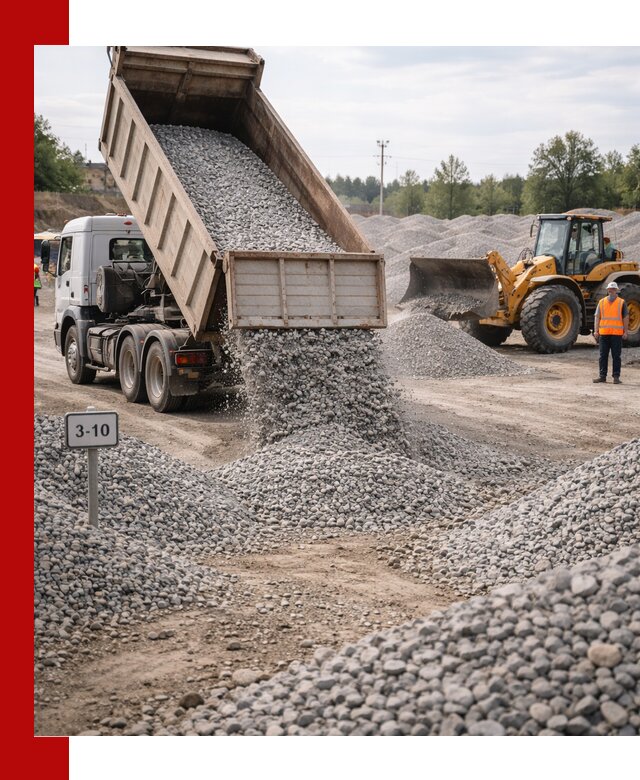 Гранитный щебень фракции 3–10: доставка и продажа в Камне-на-Оби