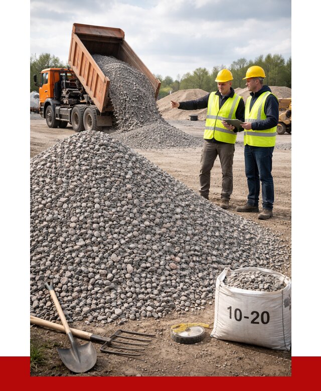 Гранитный щебень фракция 10-20 в Камне-на-Оби от 4263 руб.|ПРОНЕРУДКно