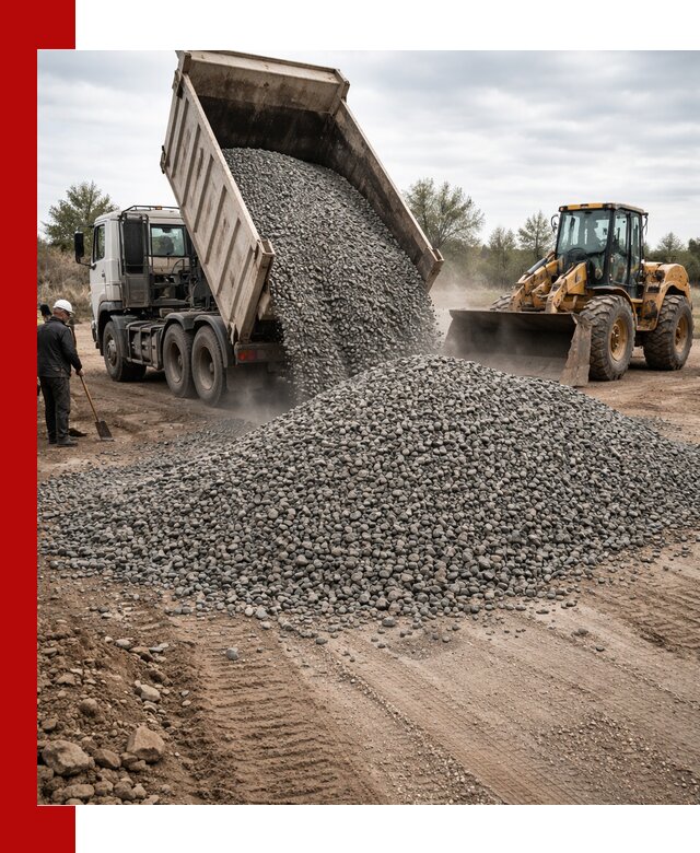 Гранитный щебень фракция 10-20 с доставкой в Камне-на-Оби
