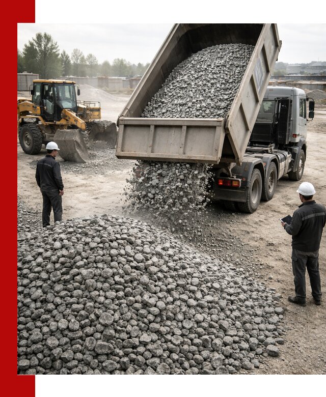 Доставка гранитного щебня фракции 20-40 в Камне-на-Оби