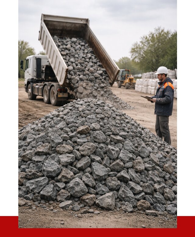 Гранитный щебень фракция 100-200 в Камне-на-Оби от 4263 р. ПРОНЕРУДКно