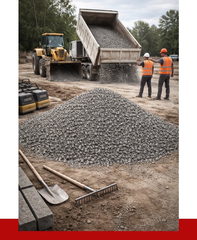 Гравийный щебень купить в Камне-на-Оби от 2233 р. ПРОНЕРУДКно