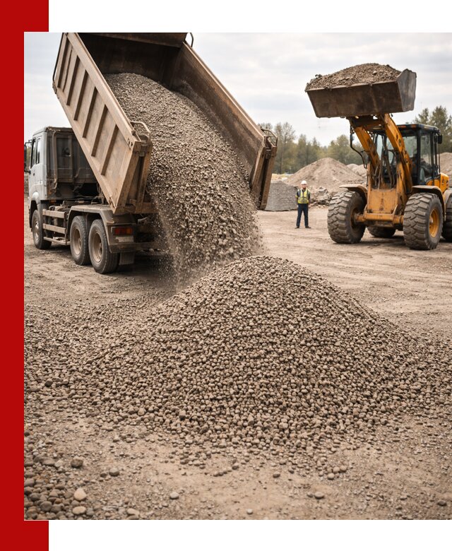 Гравийный щебень фракция 3–10 с доставкой в Камне-на-Оби