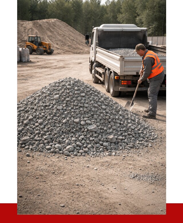 Гравийный щебень фракция 5-10 в Камне-на-Оби от 2233 р. | ПРОНЕРУДКно