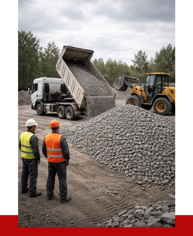 Гравийный щебень фракция 40-70 в Камне-на-Оби от 9643р | ПРОНЕРУДКно