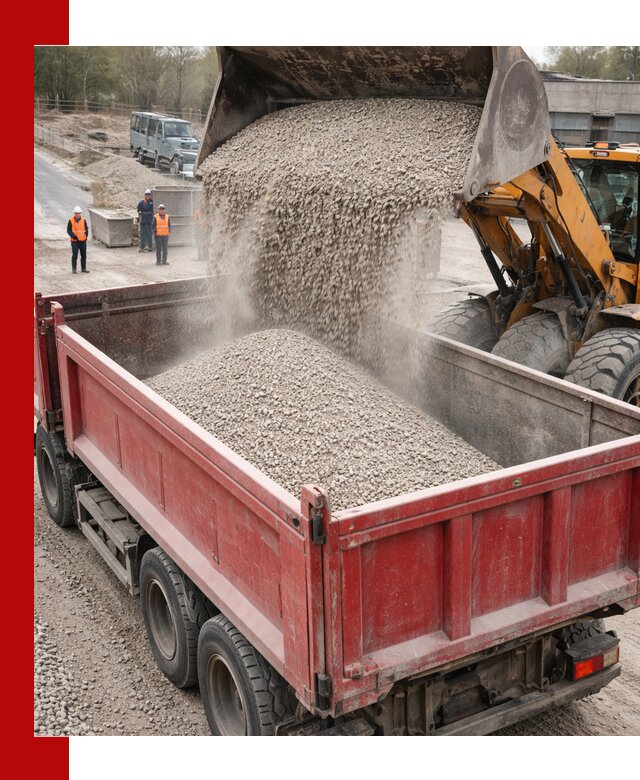 Купить известняковый щебень фракции 0-5 с доставкой в Камне-на-Оби