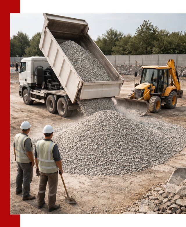 Купить известняковый щебень фракции 5–10 мм с доставкой в Камне-на-Оби
