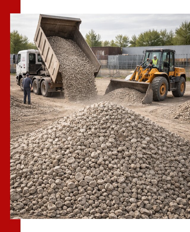 Доломитовый щебень фракции 20–41 с доставкой в Камне-на-Оби