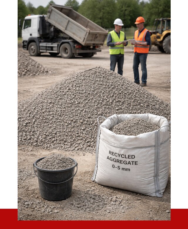 Вторичный щебень фракция 0-5 в Камне-на-Оби от 1624 р. ПРОНЕРУДКно