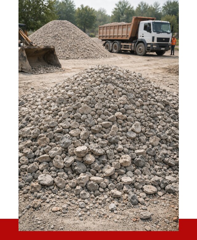 Вторичный щебень фракция 20-40 в Камне-на-Оби от 2233 р ПРОНЕРУДКно