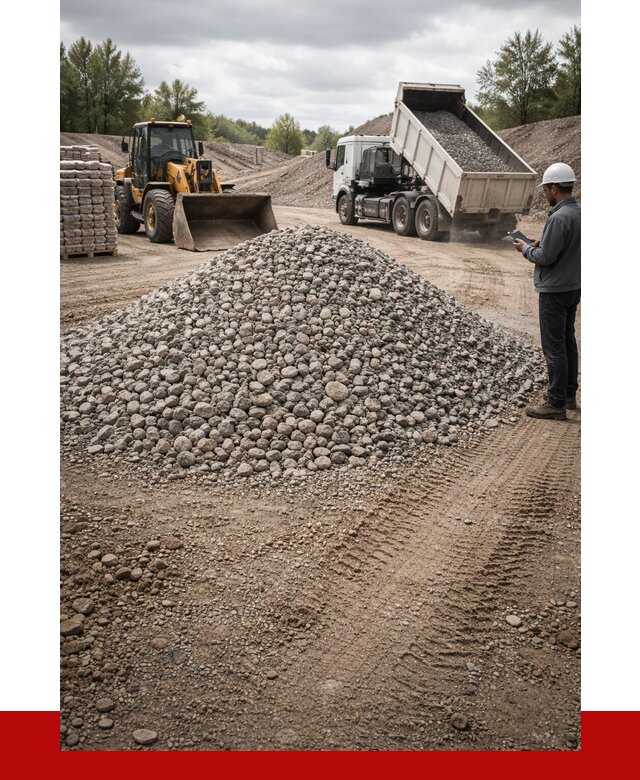 Купить бетонный щебень в Камне-на-Оби, от 3248 р. ПРОНЕРУДКно