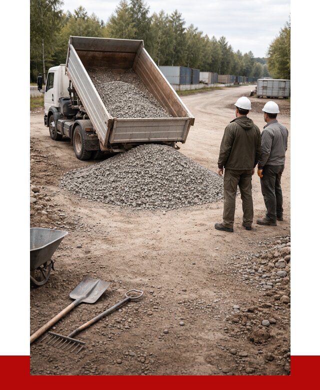 Бетонный щебень фракция 5-20 в Камне-на-Оби от 3248 р., ПРОНЕРУДКно