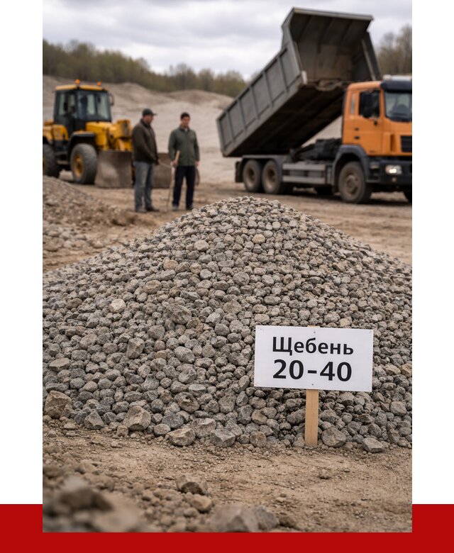 Бетонный щебень фракция 20-40 в Камне-на-Оби от 2487 р. | ПРОНЕРУДКно