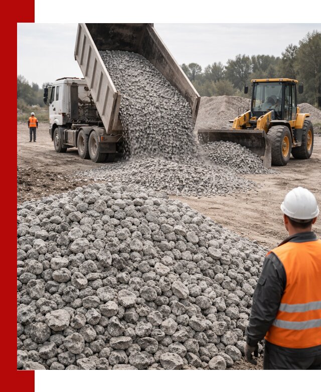 Доставка бетонного щебня фракции 20-40 в Камне-на-Оби