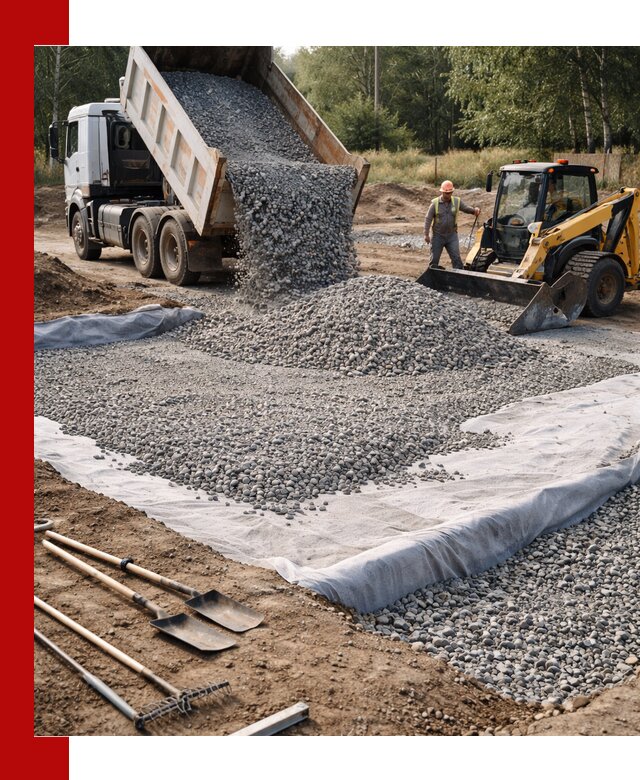 Щебень для фундамента с доставкой в Камне-на-Оби