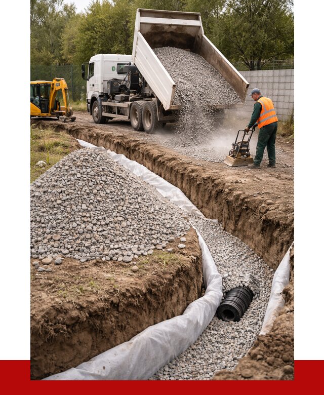 Щебень для дренажа в Камне-на-Оби от 1878 р., ПРОНЕРУДКно доставка