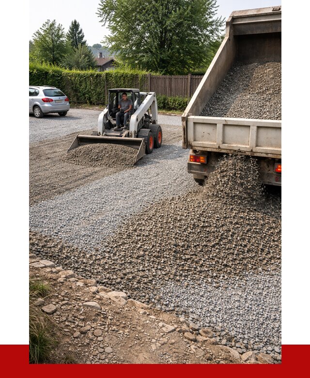 Щебень для парковки в Камне-на-Оби с доставкой от 1218 р.| ПРОНЕРУДКно