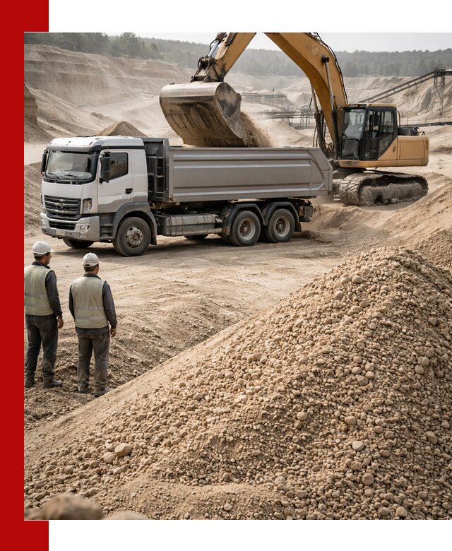 Карьерный крупнозернистый песок с доставкой в Камне-на-Оби