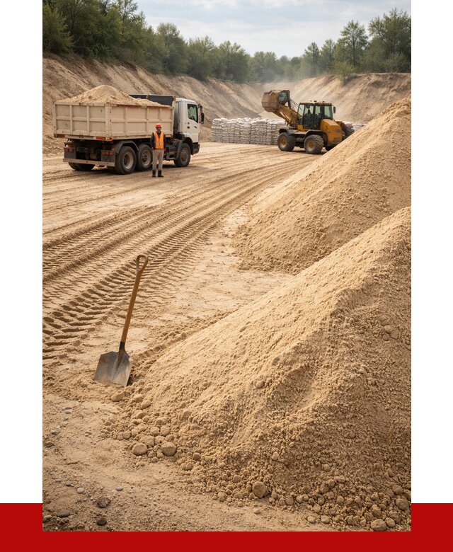 Карьерный песок мелкозернистый в Камне-на-Оби от 9135 р. | ПРОНЕРУДКно