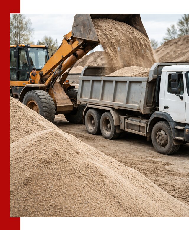 Доставка сеяного песка в Камне-на-Оби оптом и в розницу