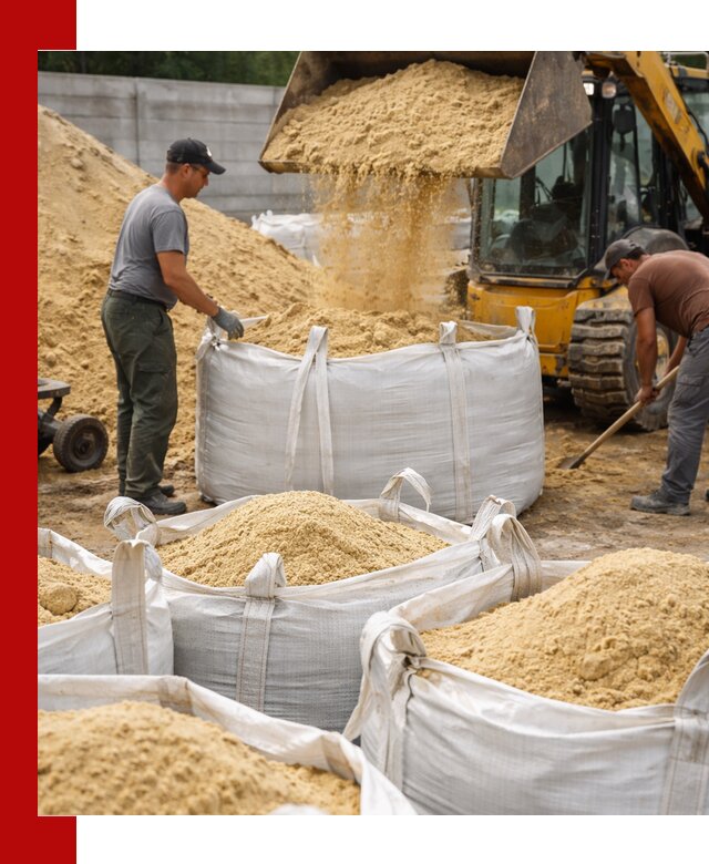 Поставка качественного песка для кладки в Камне-на-Оби