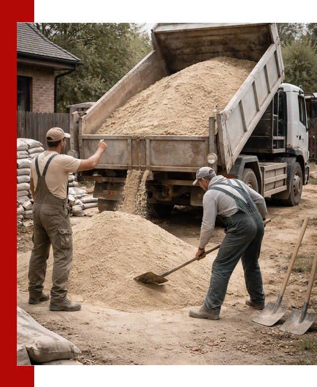 Песок для штукатурки с доставкой в Камне-на-Оби качественный и чистый
