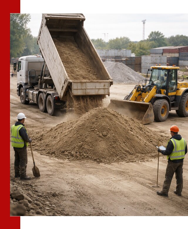 Доставка и продажа пескогрунта оптом и в розницу в Камне-на-Оби