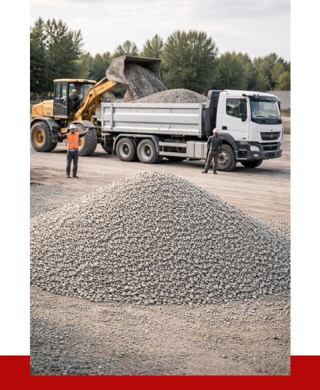Купить мытый гравий в Камне-на-Оби от 3553 р, доставка ПРОНЕРУДКно