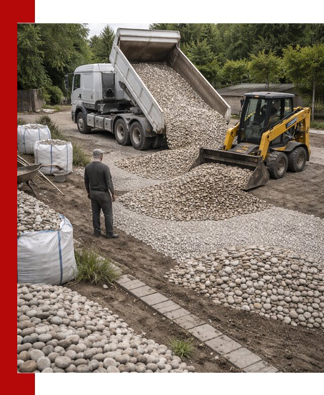 Доставка морской гальки оптом и в розницу в Камне-на-Оби