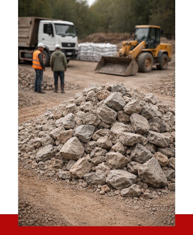 Купить бутовый камень с доставкой в Камне-на-Оби от 2335 р. | ПРОНЕРУДКно