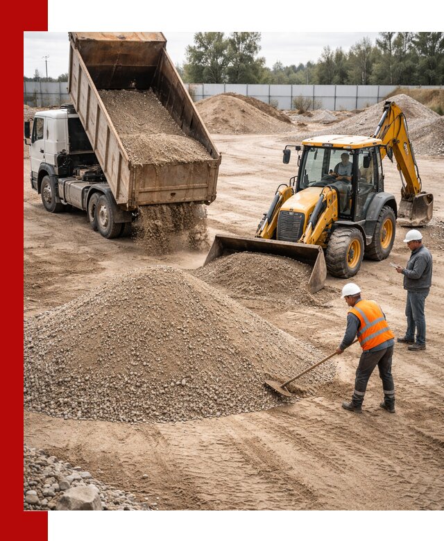 Поставка и доставка ПГС С4 в мешках и самосвалах в Камне-на-Оби