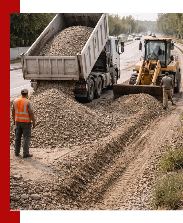 Опгс для устройства дорог и подсыпки в Камне-на-Оби