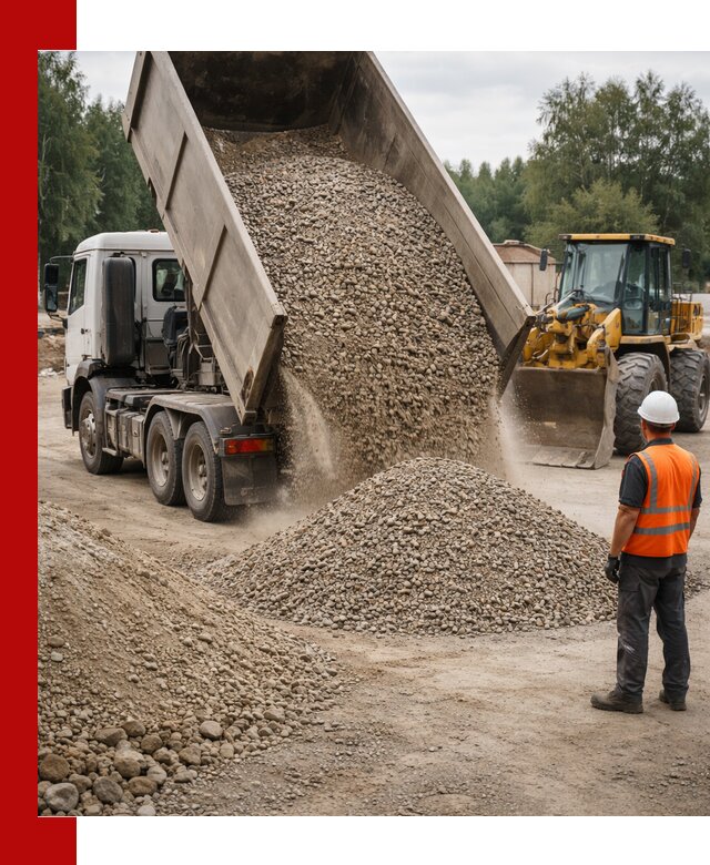 Доставка щпс в Камне-на-Оби — щебеночно-песчаная смесь под заборы и дорожки