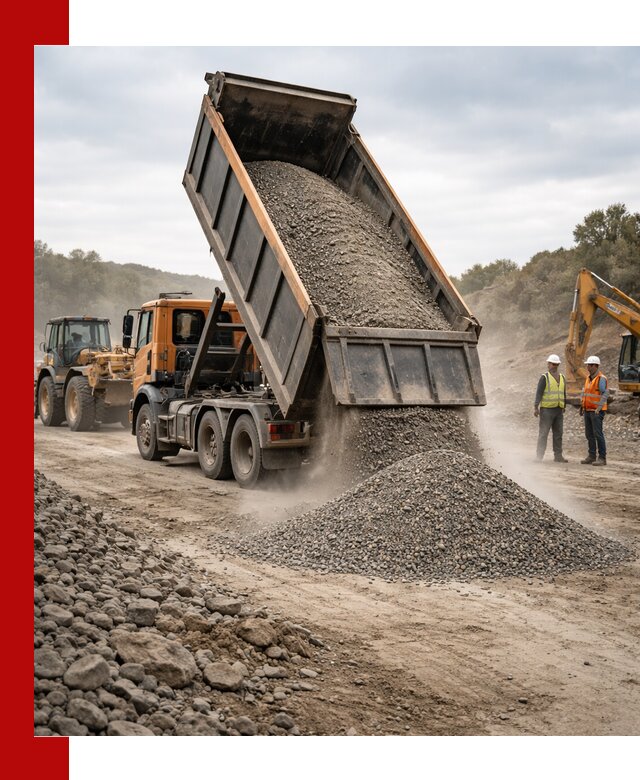 Щебёночно-песчаная смесь ЩПС С1 с доставкой в Камне-на-Оби