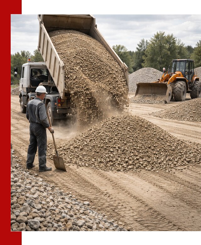Доставка щпс С3 в Камне-на-Оби самосвалами и бортовыми грузовиками