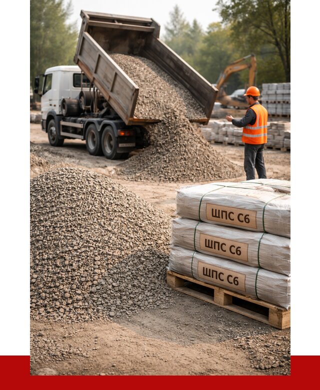 ЩПС С6 в Камне-на-Оби с доставкой от 2233 р. за куб | ПРОНЕРУДКно