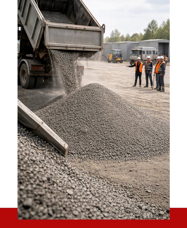 Гравийный отсев 0-5 в Камне-на-Оби от 1218 р. с доставкой | ПРОНЕРУДКно