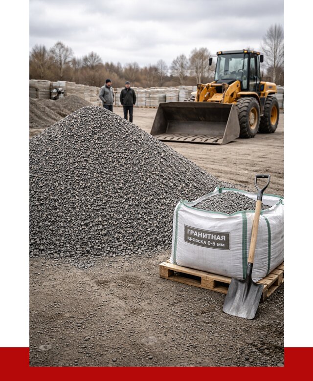 Купить гранитную крошку в Камне-на-Оби от 4872 р. с доставкой | ПРОНЕРУДКно