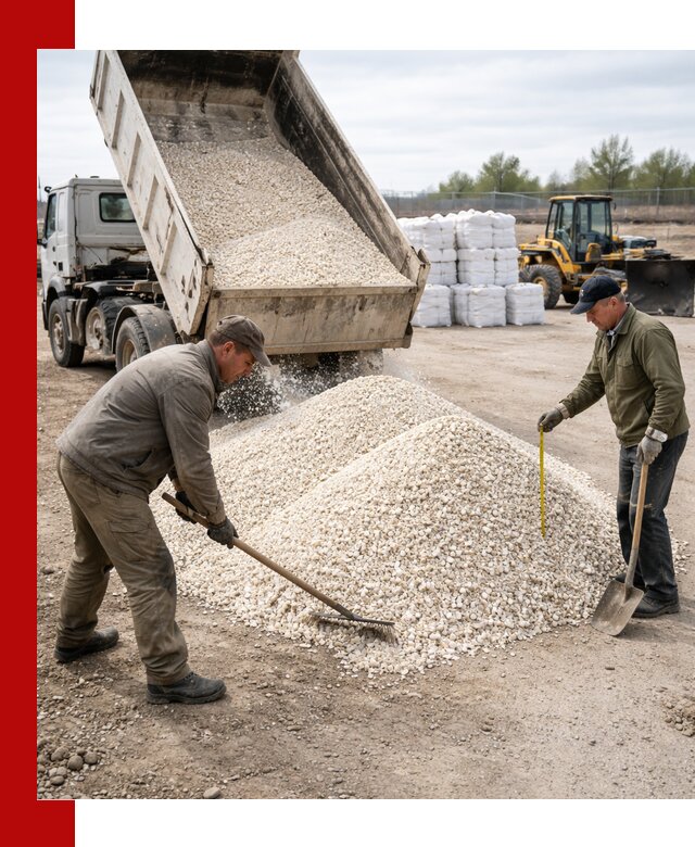Мраморная крошка с доставкой и разгрузкой в Камне-на-Оби