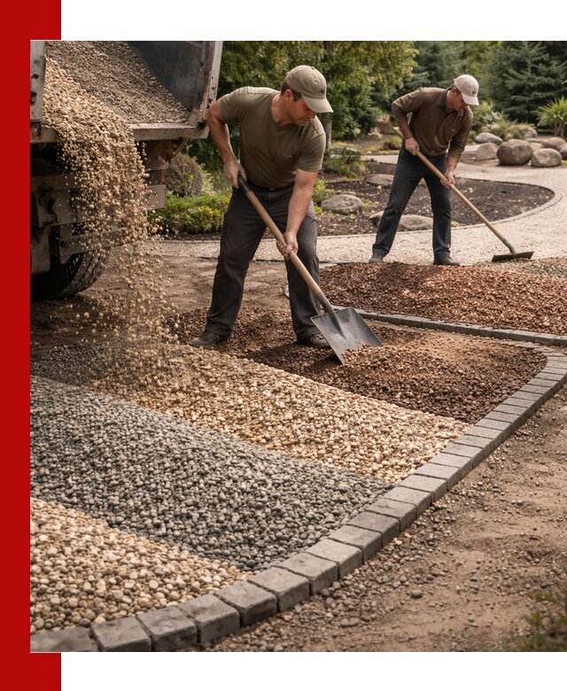 Декоративная крошка для ландшафта в Камне-на-Оби — продажа и доставка