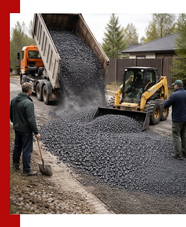 Крошка габбро с доставкой в Камне-на-Оби для строительных работ