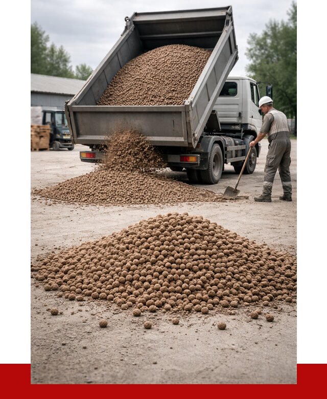 Керамзит с доставкой в Камне-на-Оби от 4263 р. за м3 | ПРОНЕРУДКно
