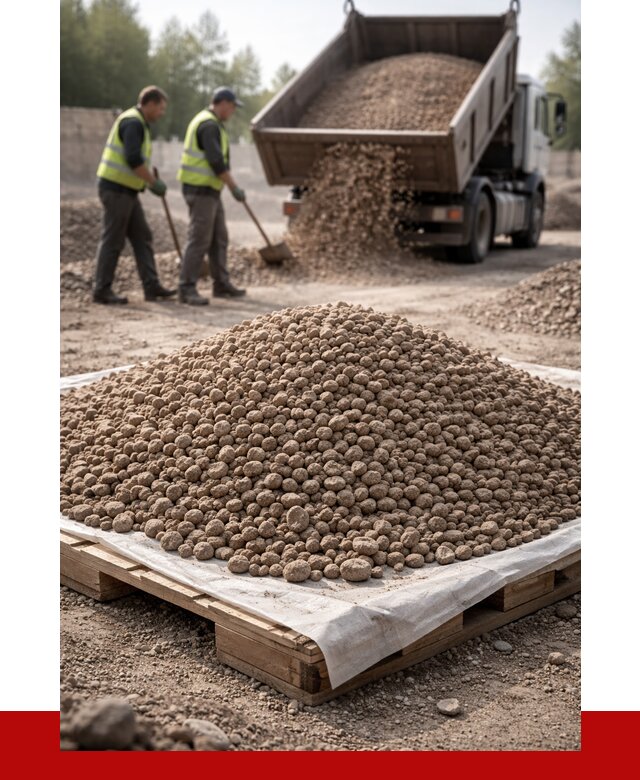 Керамзит фракция 5-10 в Камне-на-Оби от 4263 р. с доставкой | ПРОНЕРУДКно