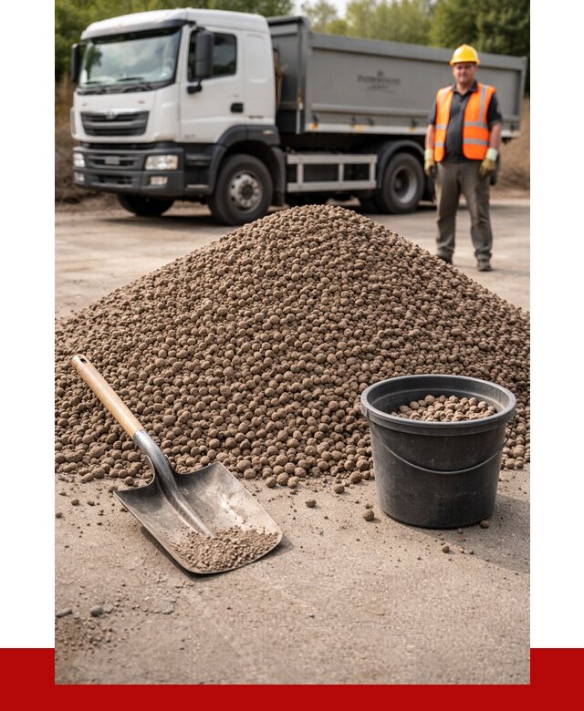 Керамзит фракция 10-20 в Камне-на-Оби от 4263 р. с доставкой | ПРОНЕРУДКно