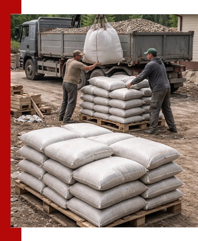 Керамзит в мешках с доставкой в Камне-на-Оби от компании-поставщика