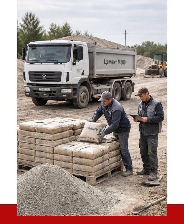 Купить цемент м500 с доставкой в Камне-на-Оби от 5278 р. | ПРОНЕРУДКно