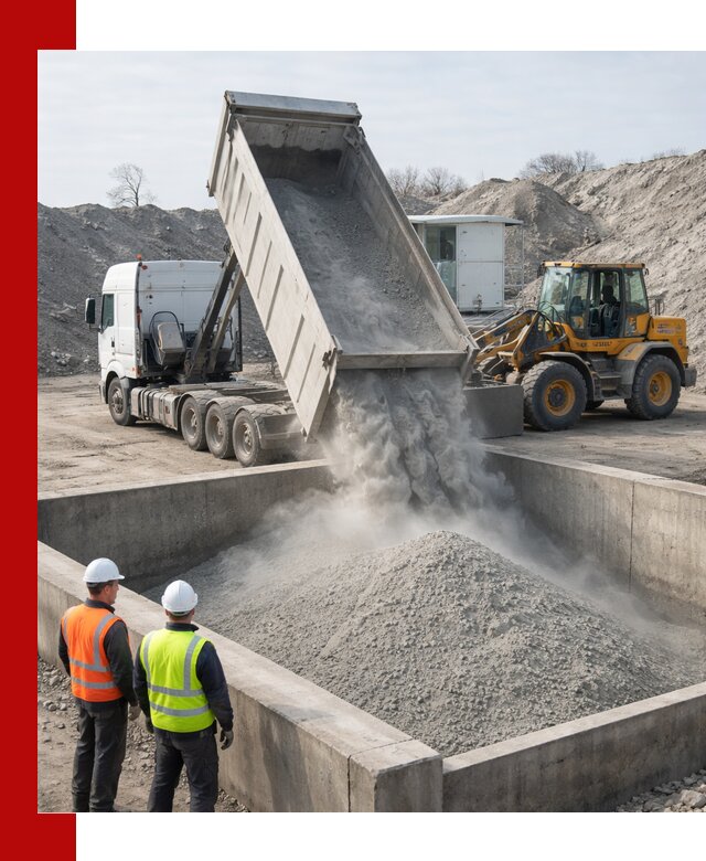 Доставка цемента навалом в Камне-на-Оби крупными партиями