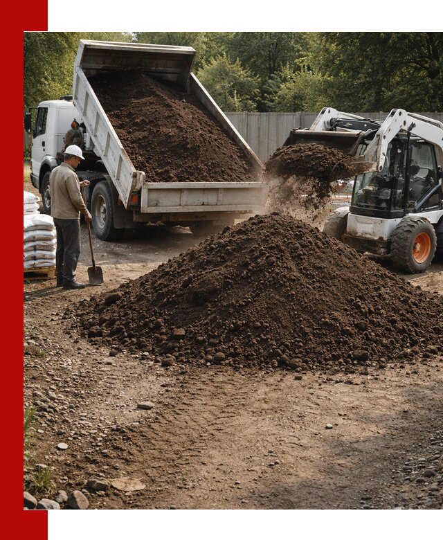 Доставка растительного грунта в Камне-на-Оби от производителя оптом и в розницу
